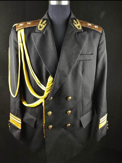 0元起拍勋章 第318期 咸鱼国勋章拍卖专场 12月14日（周日）下午6：00开始 - 保加利亚海军将官礼服上衣 胸围112 肩宽50 衣长83 袖长64