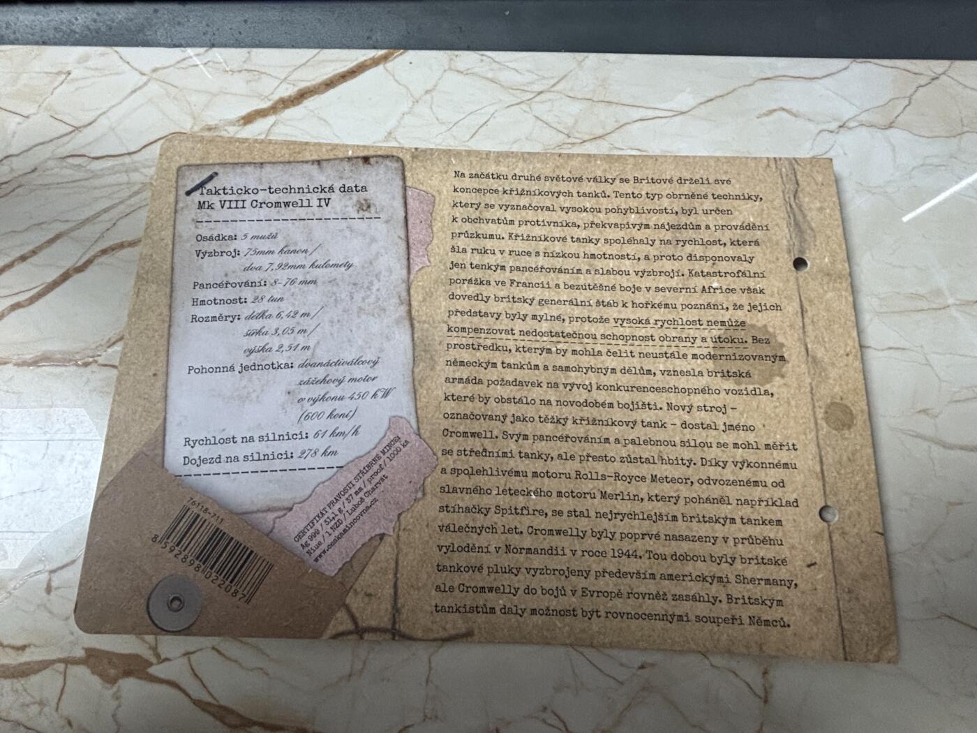 第185期拍卖 卡装纽埃2022年世界著名坦克系列克伦威尔巡洋坦克银币，999银，发行1000枚