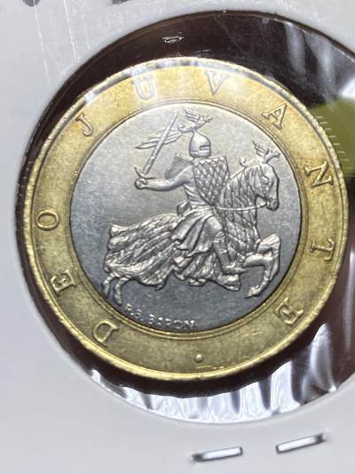 2025年第一百三十五场(总第一百六十一场）外国好品纸夹散币场(免佣金) - 少见–摩纳哥🇲🇨1996年10法郎(兰尼埃三世亲王第二套第二版，Bee–蜜蜂标)