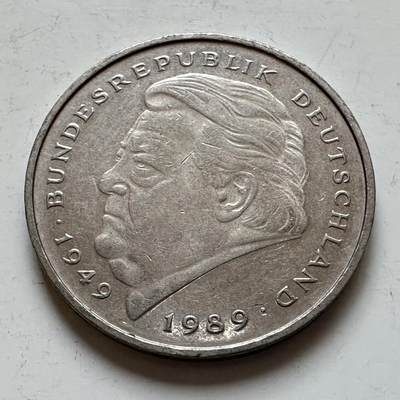 🌹外币初藏🌹🐯2025年第140场  每周二四六晚8️⃣点 接代拍 - 德国1994年A版 2马克 斯特劳斯