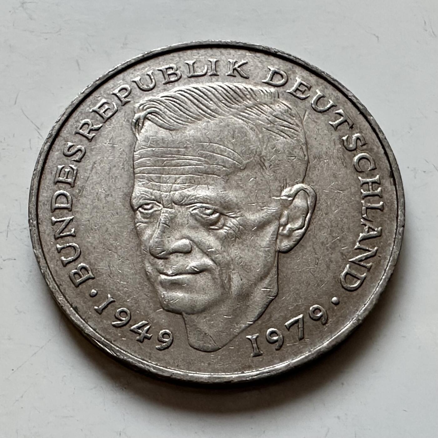 🌹外币初藏🌹🐯2025年第140场  每周二四六晚8️⃣点 接代拍 德国1987年F版 2马克 舒马赫