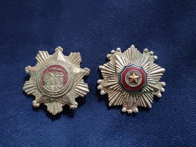 时顺第二十七拍 - 朝鲜三级军事服务勋章，三级国旗勋章有号