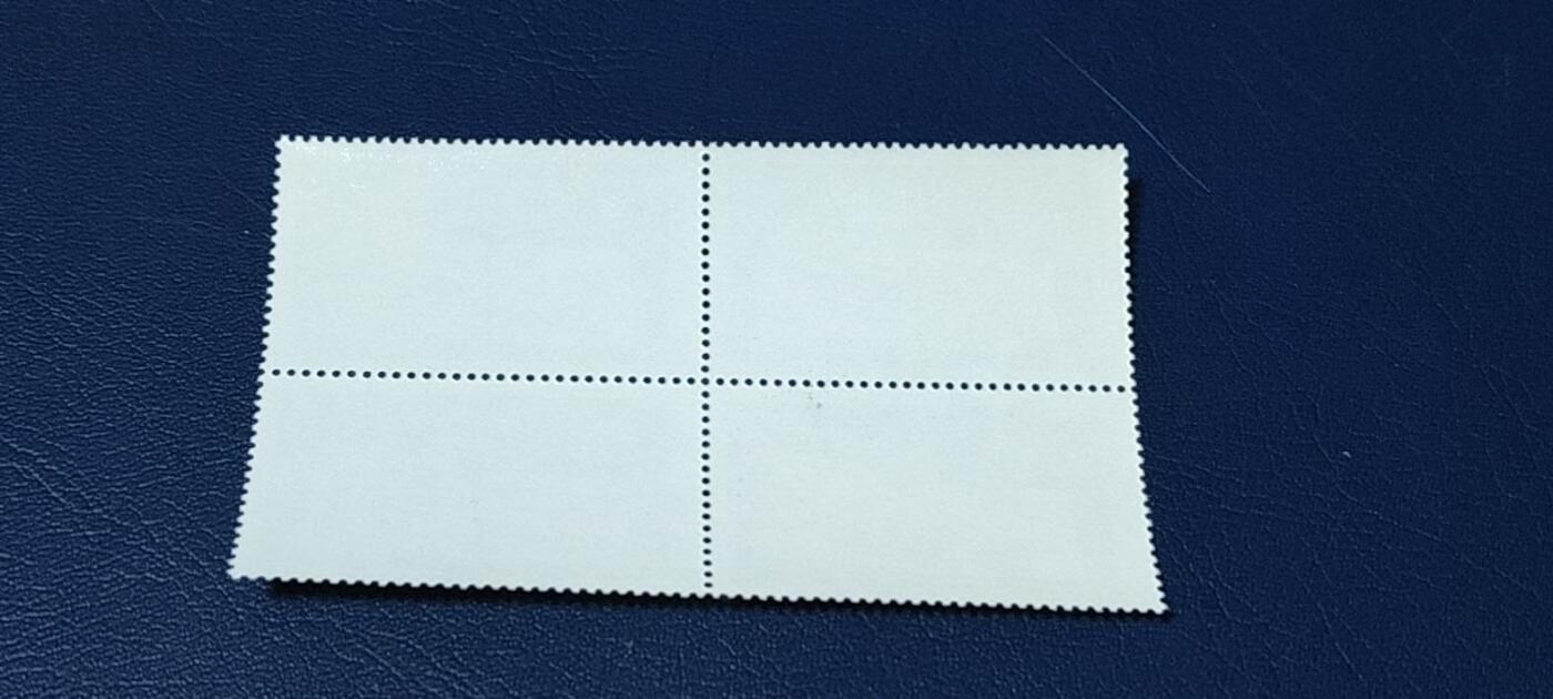 德国邮票专场，都是四方联 德国邮票四方联，1980年发行， 第250版《圣经格言》。品相如图