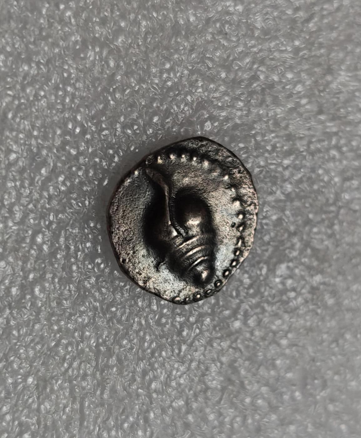 瓶子🏺第220期拍卖会  6世纪骠国海螺图案稀少大型打制银币  好品深打