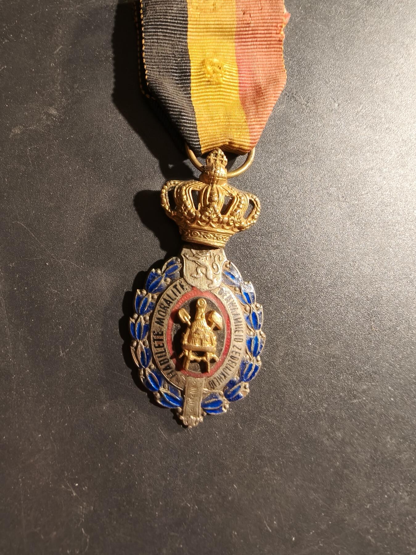 老王徽章第169期 比利时银级劳工奖章