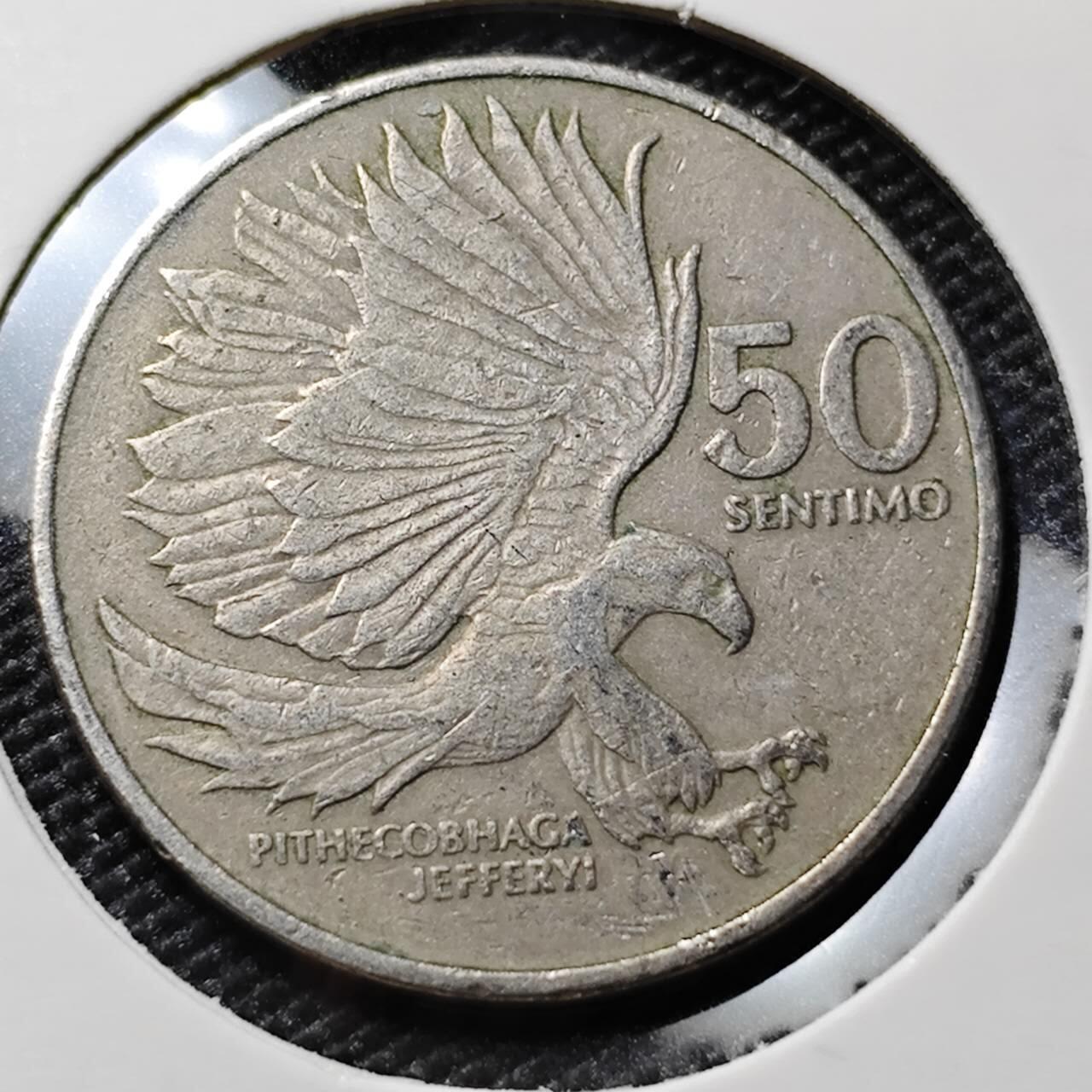 KK钱币收藏小铺 第378期  2月预留时间 周末发货 1983菲律宾50分 错版！ 