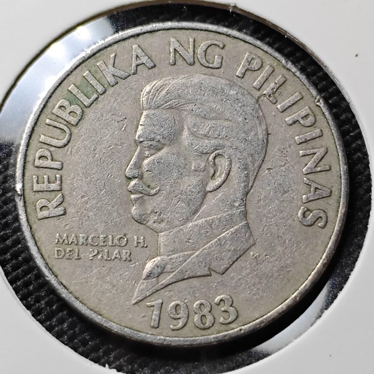 KK钱币收藏小铺 第378期  2月预留时间 周末发货 1983菲律宾50分 错版！ 