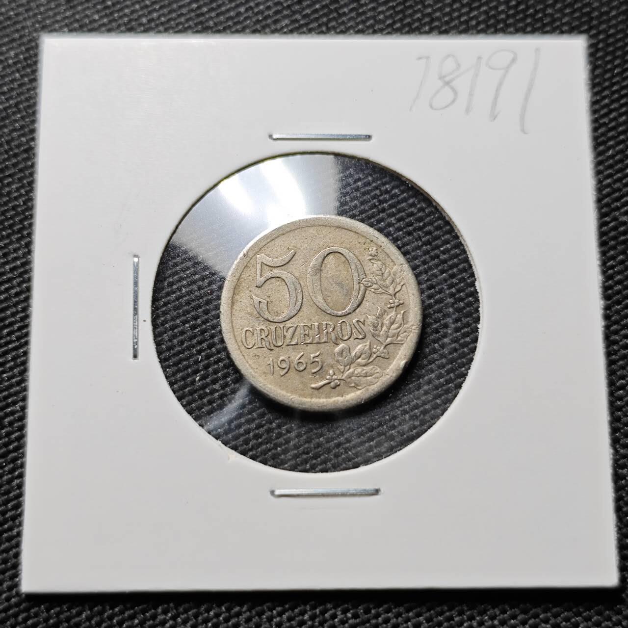 KK钱币收藏小铺 第378期  2月预留时间 周末发货  1956巴西50分