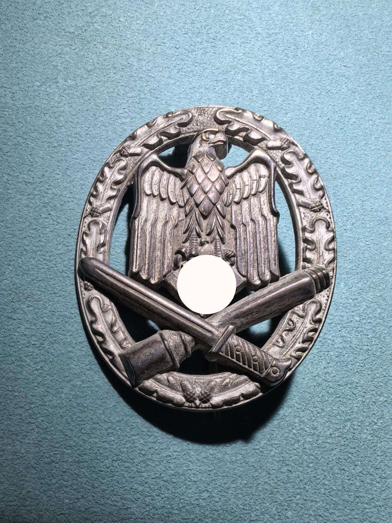 盛世勋华——号角文化勋章邮票专场拍卖第293期 德国（1939）普通突击奖章 带最知名厂商JFS厂标