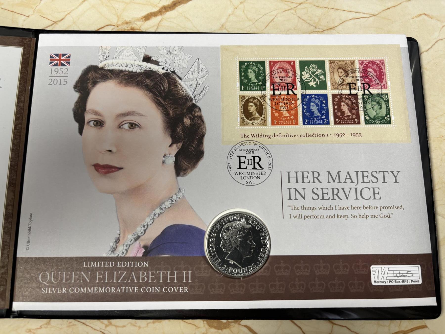 第185期拍卖 英国2015年不列颠女神纪念银币首日封，999银，1盎司