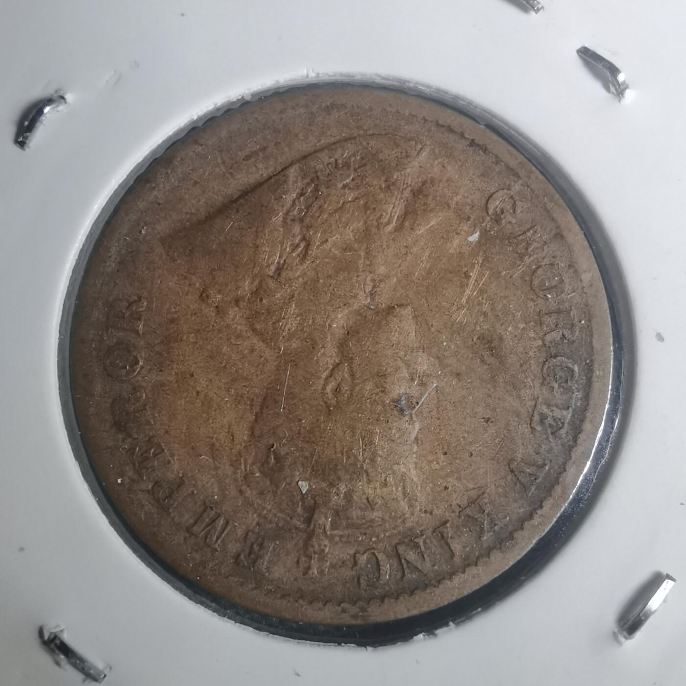 沼泽如烟--第930场 英属印度1912年1/4安娜