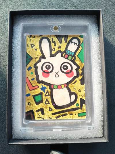 阳大大卡牌拍卖第86期（持续收拍品，周六晚上九点截拍，进群福利早知道） - 【手绘卡】卡联社 画师圆圆 小猫咪