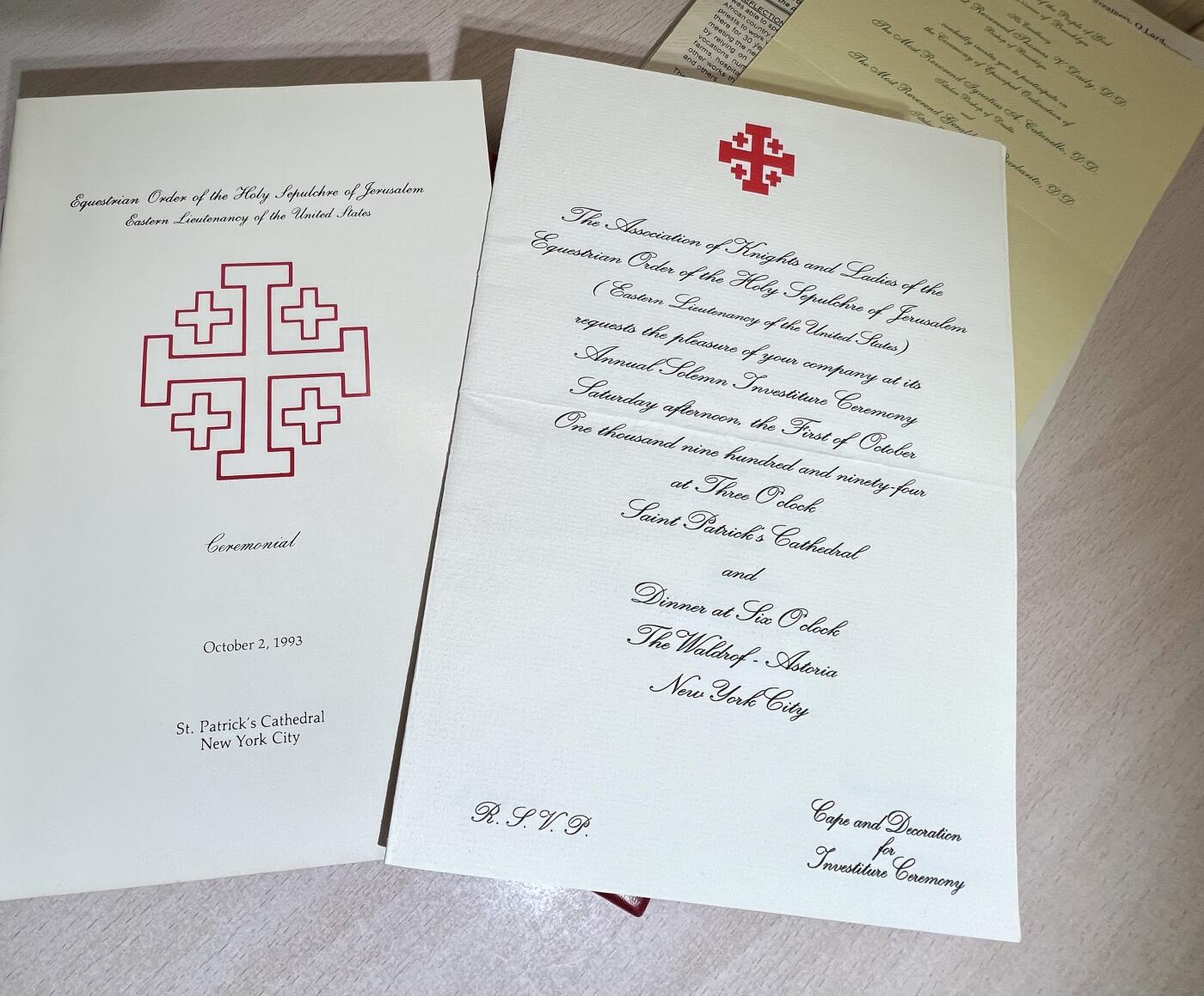 大猫徽章拍卖 第284期 大军官级圣墓骑士团星芒    带原盒，迷你章，勋略以及授勋者整套流程文件等   资料很多很少见的一套