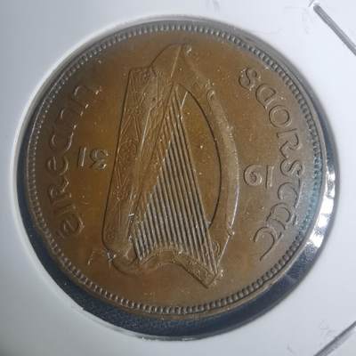 沼泽如烟--第930场 - 爱尔兰1931年1便士