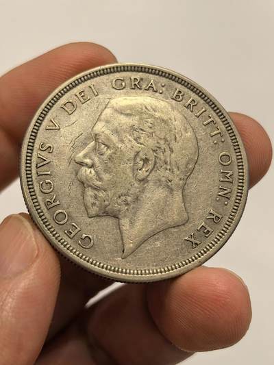 博洋堂世界钱币拍卖第151期（全场包邮） - 英国1933年乔治五世花冠克朗银币 发行量仅7132
