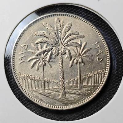 KK钱币收藏小铺 第378期  2月预留时间 周末发货 -  伊拉克100费尔椰树 好品