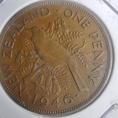 沼泽如烟--第930场 - 新西兰1946年1便士