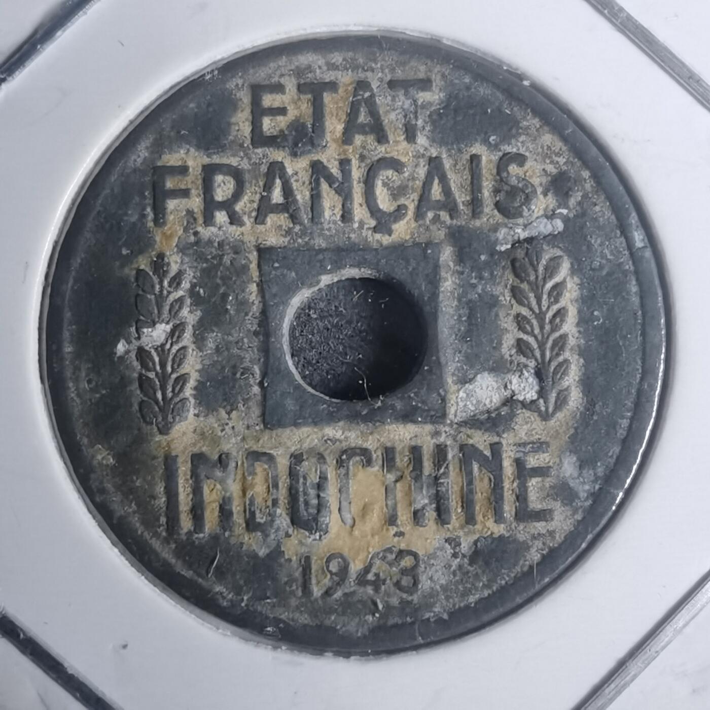 沼泽如烟--第930场 法属印度支那1943年四分之一分