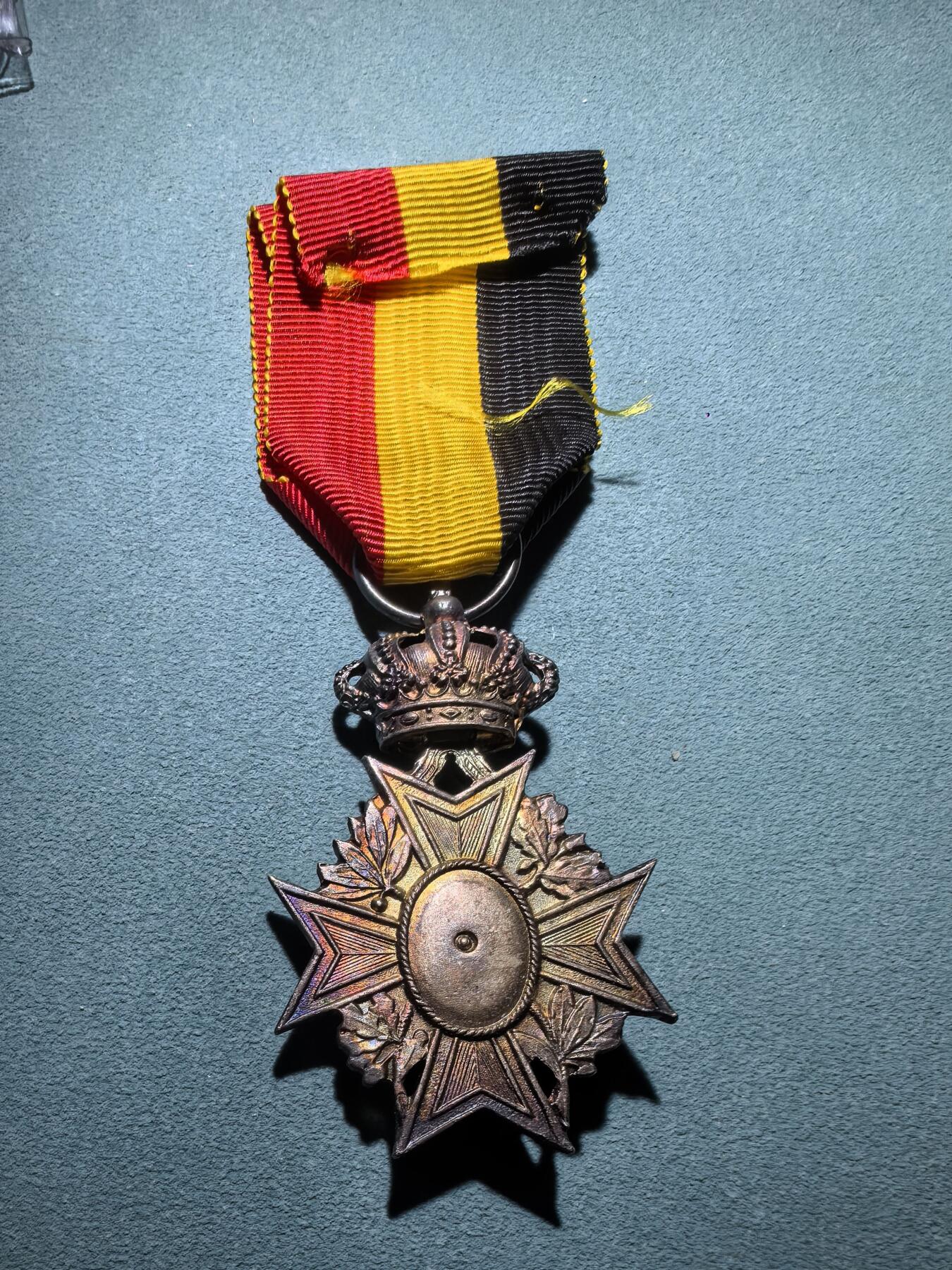 盛世勋华——号角文化勋章邮票专场拍卖第293期 比利时特级劳动功勋奖章 银制