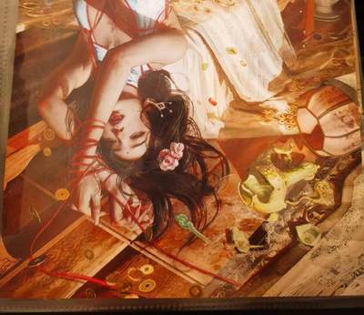 花开卡拍第53期（12月28号周日截拍，品控勿拍!!!拍品不寄存，运费5元，自制卡难免瑕疵，可能存在轻微撞角爆边等出厂瑕疵，品控介意勿拍！） - 【新疆卡友勿拍】燎原 A4 粗闪大卡 庞春梅