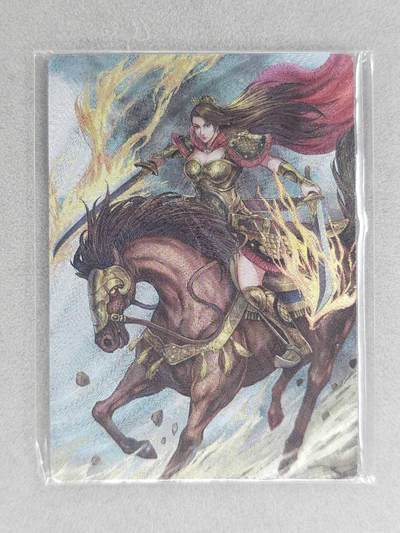 龙虎卡牌六七场 （无佣金，周六结拍，欢迎送拍） - 粗闪卡 星宿文创 逍遥剑雨-扈三娘