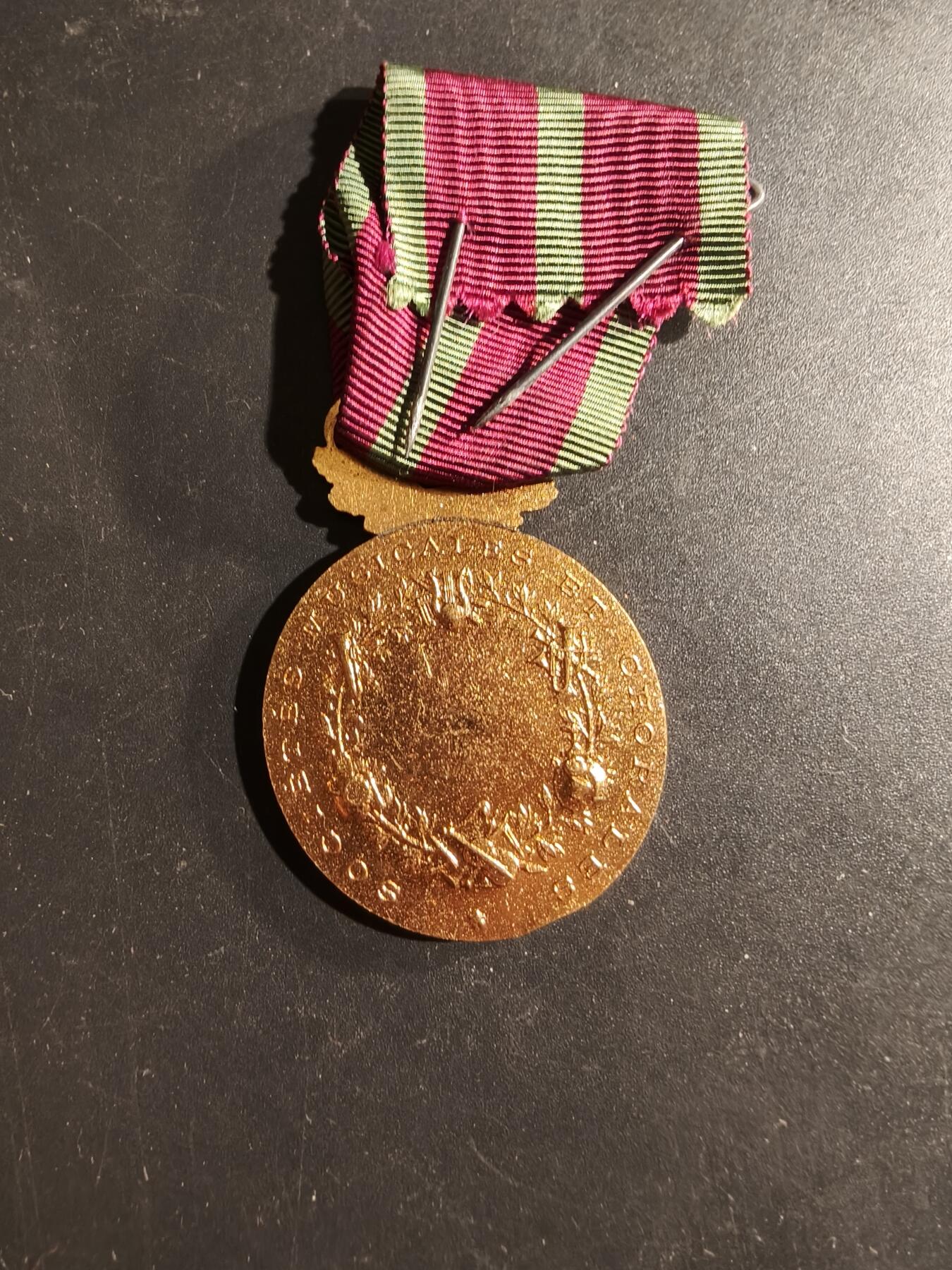 老王徽章第169期 法国金级合唱协会奖章