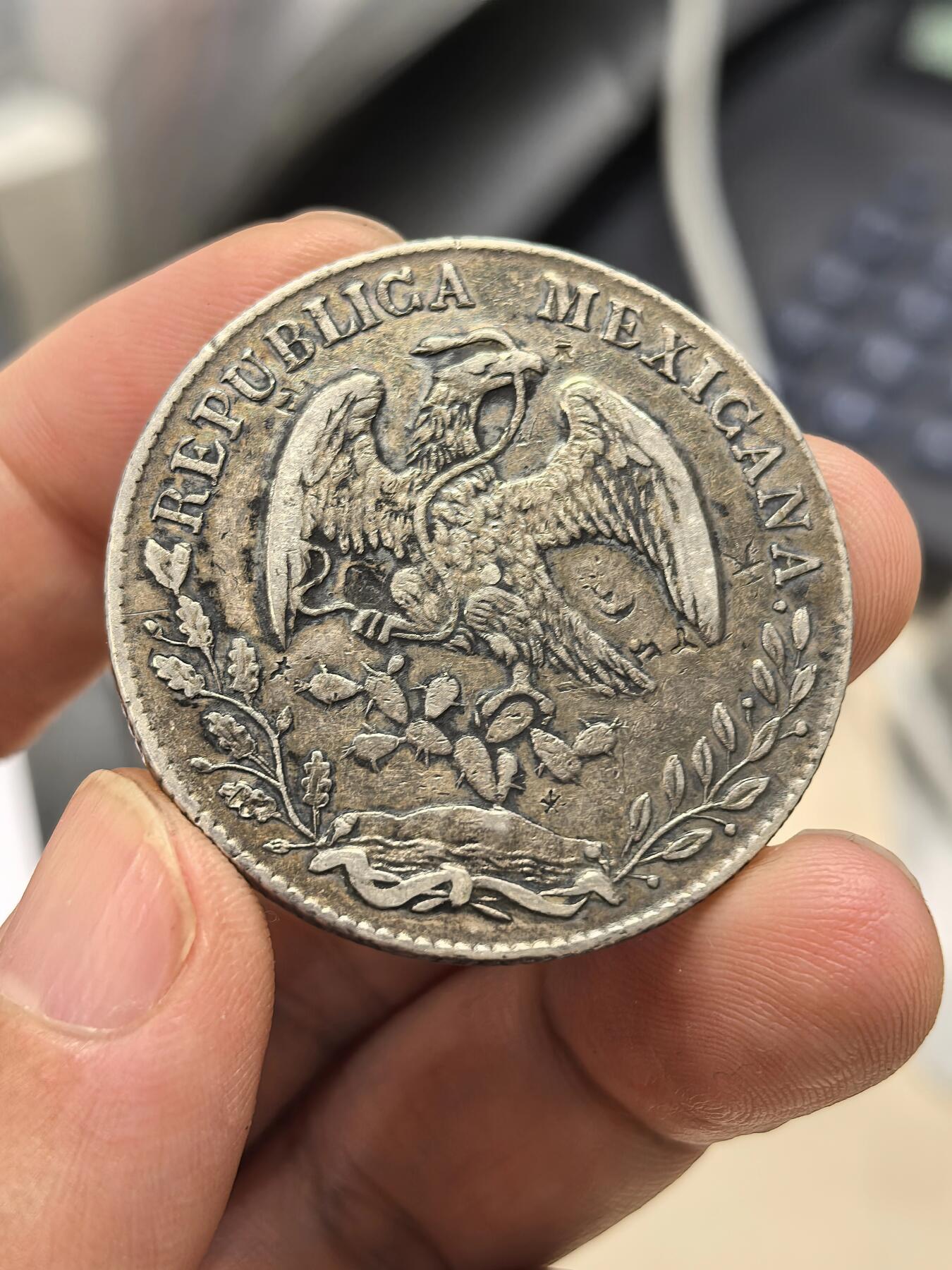 博洋堂世界钱币拍卖第151期（全场包邮） 墨西哥鹰洋AS 1883 少见厂家