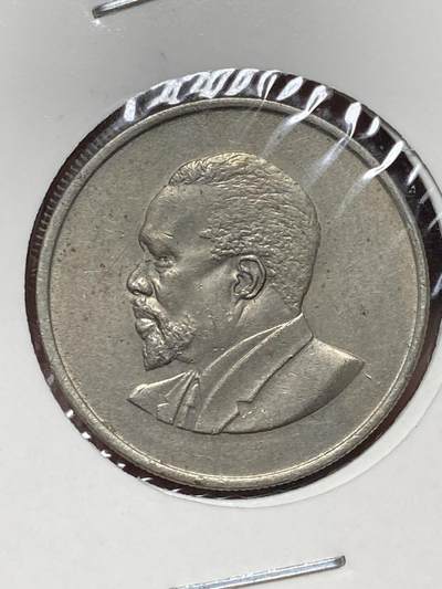 2025年第一百三十五场(总第一百六十一场）外国好品纸夹散币场(免佣金) - 肯尼亚🇰🇪1966年50分(独立后首套流通硬币首发年)