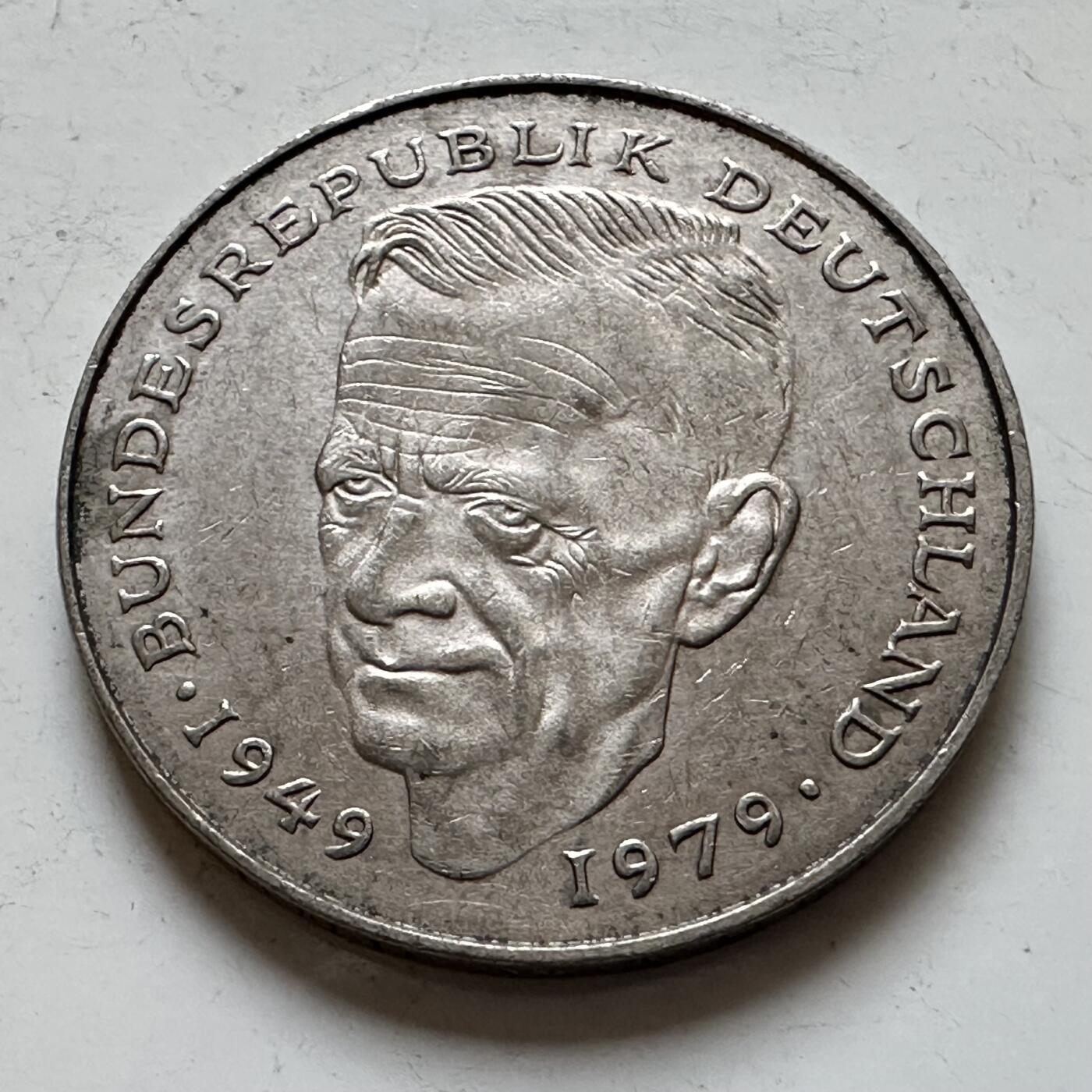 🌹外币初藏🌹🐯2025年第140场  每周二四六晚8️⃣点 接代拍 德国1990年G版 2马克 舒马赫