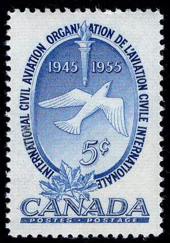 洪涛臻品批发群 精选邮票限时拍卖第1194期  - 加拿大1955年 鸟 新票原胶润亮