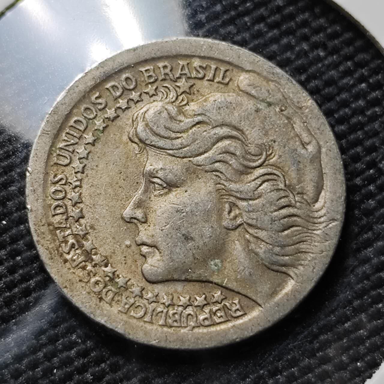 KK钱币收藏小铺 第378期  2月预留时间 周末发货  1956巴西50分