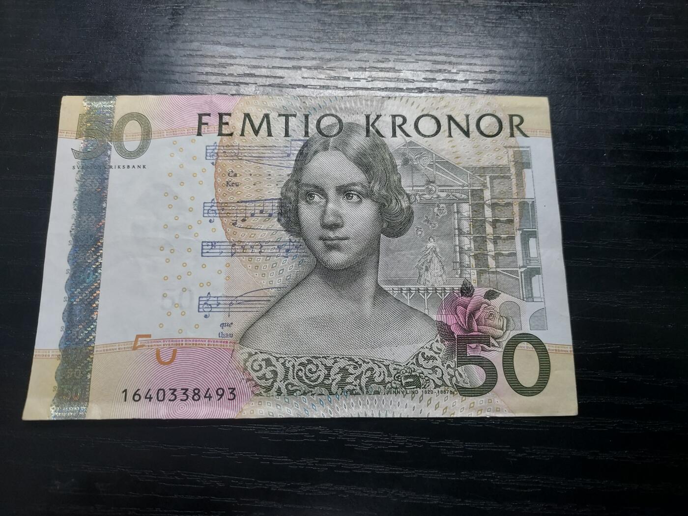 博彦收藏  12月15日 8点 钱币专场 全场包邮 瑞典50克朗 流通好品