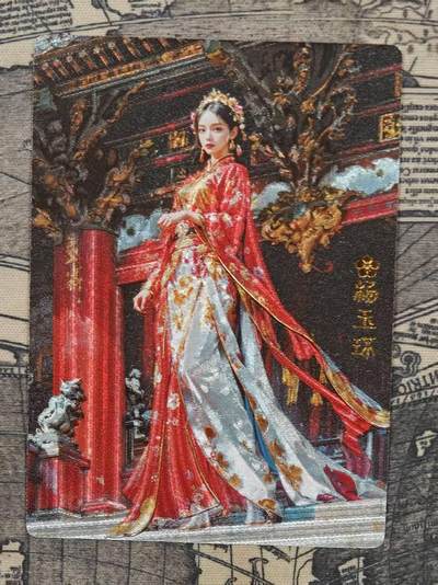 龙虎卡牌六七场 （无佣金，周六结拍，欢迎送拍） - 粗闪 奇点 杨玉环