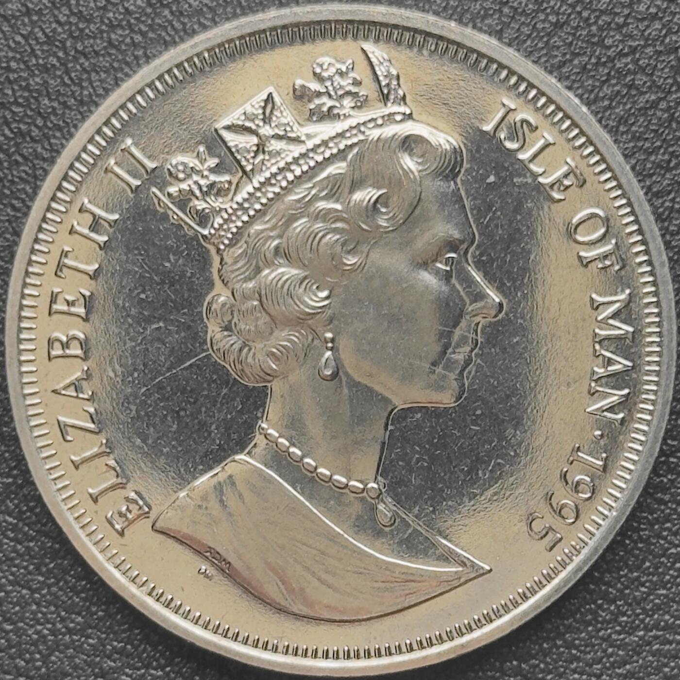 ＜小葵钱铺＞第67期·克朗币·银币场·满200包邮，不寄存·12月15日发货 马恩岛1995年二战飞机·道格拉斯DC-3 1克朗纪念币