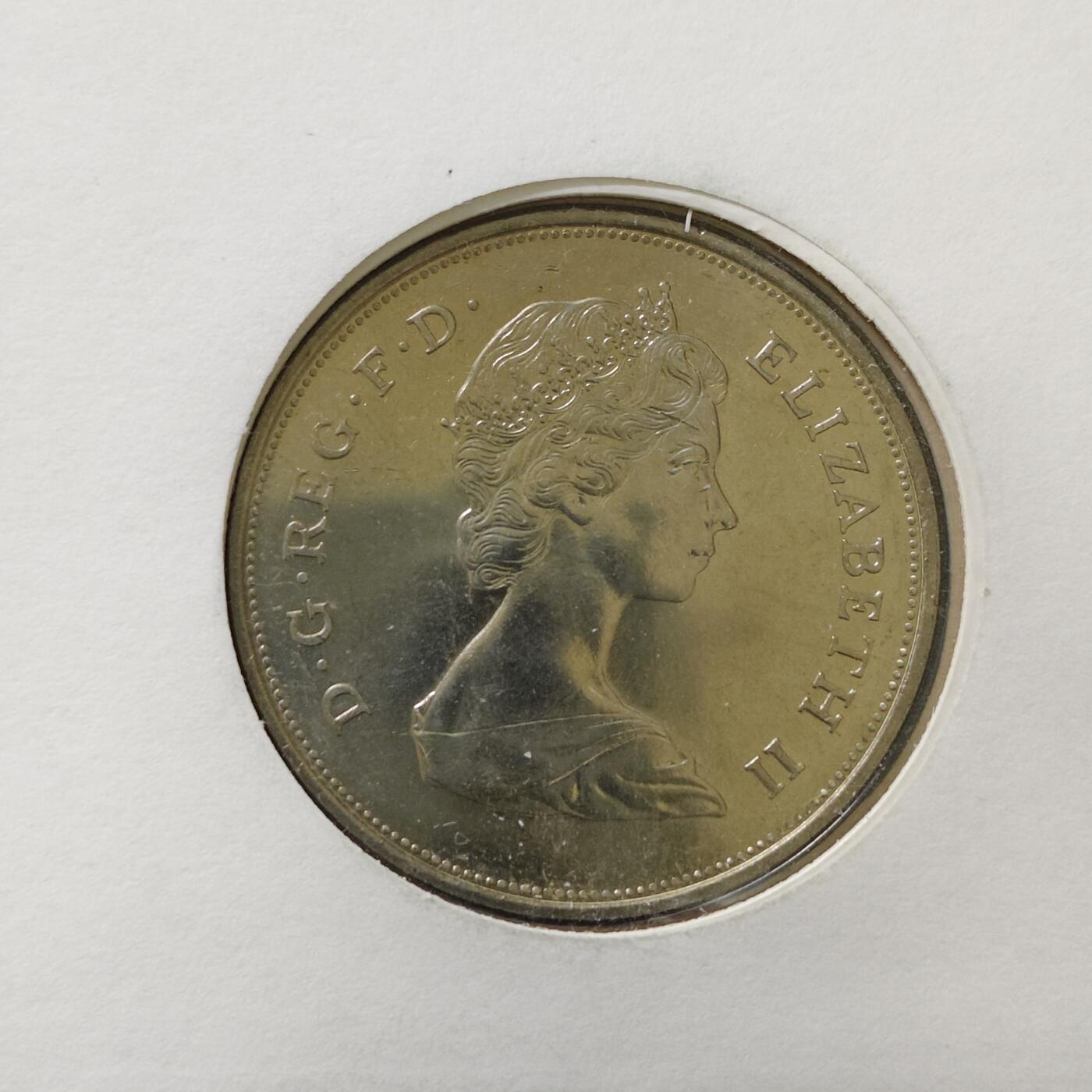 【全场包邮】纯粹捡漏拍485场（免费代拍第22场） 【邮币封】英国1980年1克朗女王母亲伊丽莎白皇太后八十大寿克朗型纪念币邮币封