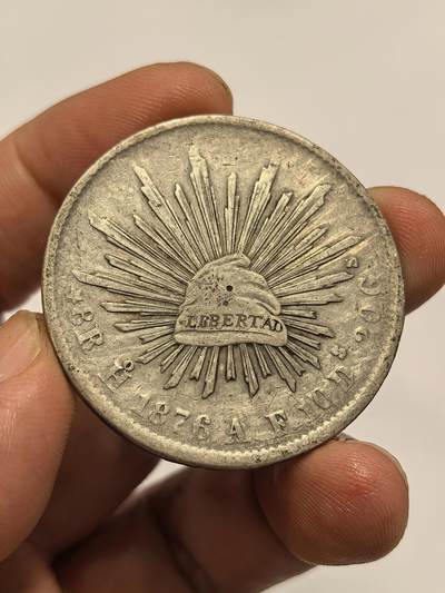 博洋堂世界钱币拍卖第151期（全场包邮） - 墨西哥花边鹰洋1876HO AF 好品七级币