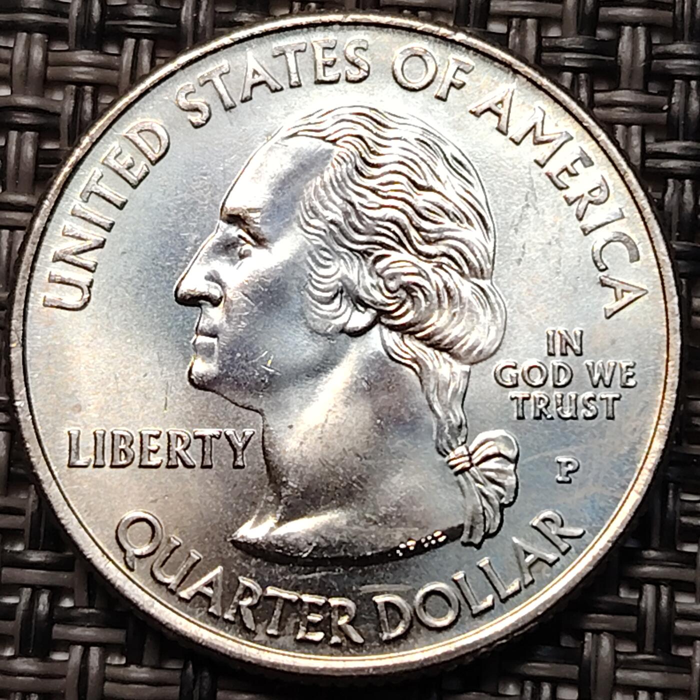 布加迪🐬～世界钱币(上海)🌾第 264 期 /  各国套币和散币 美国🇺🇸 2009年 25分 六个特区～波多黎各