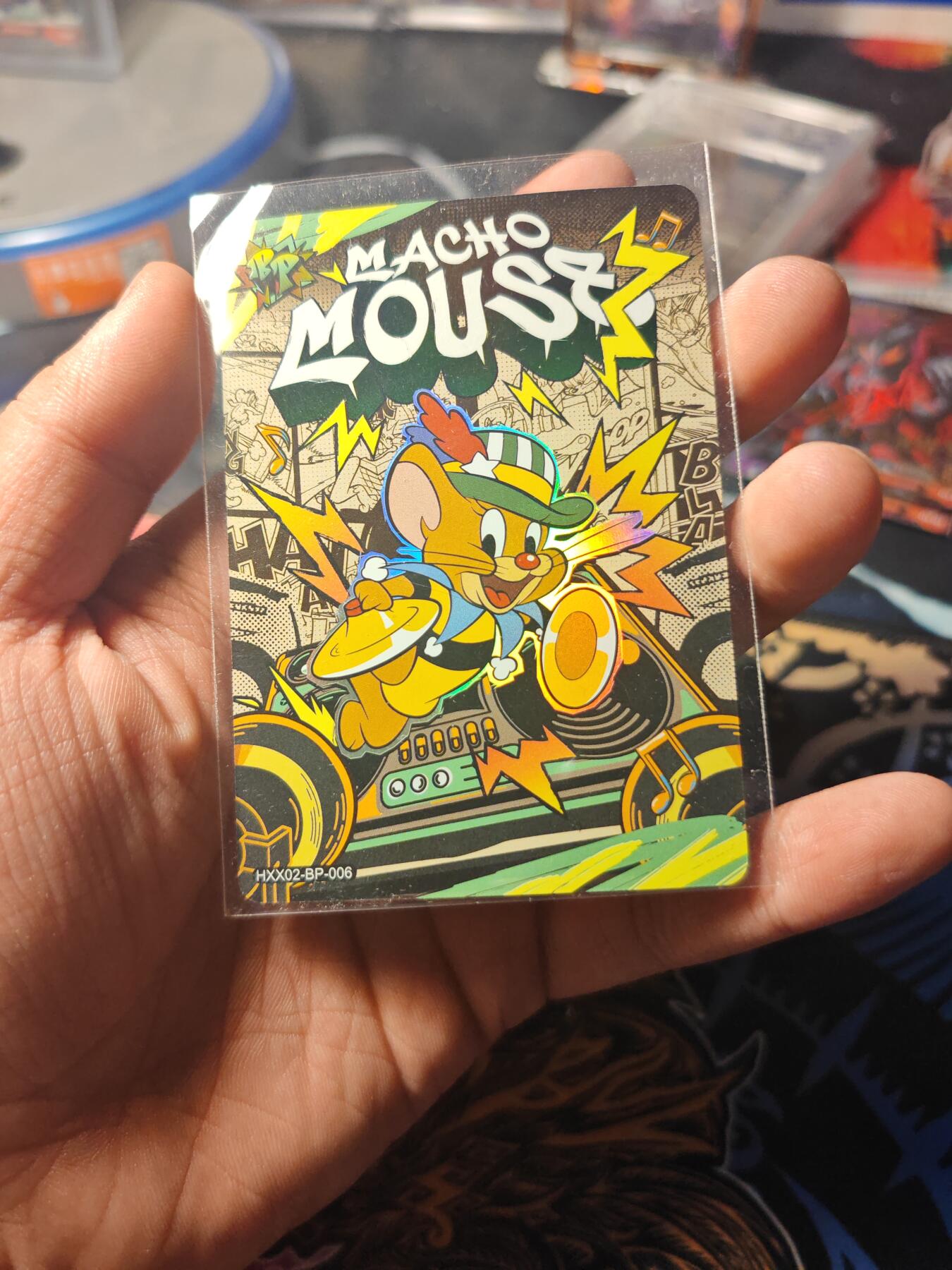 卡牌实验室开始第六次实验 卡游猫和老鼠 杰瑞 BP-006