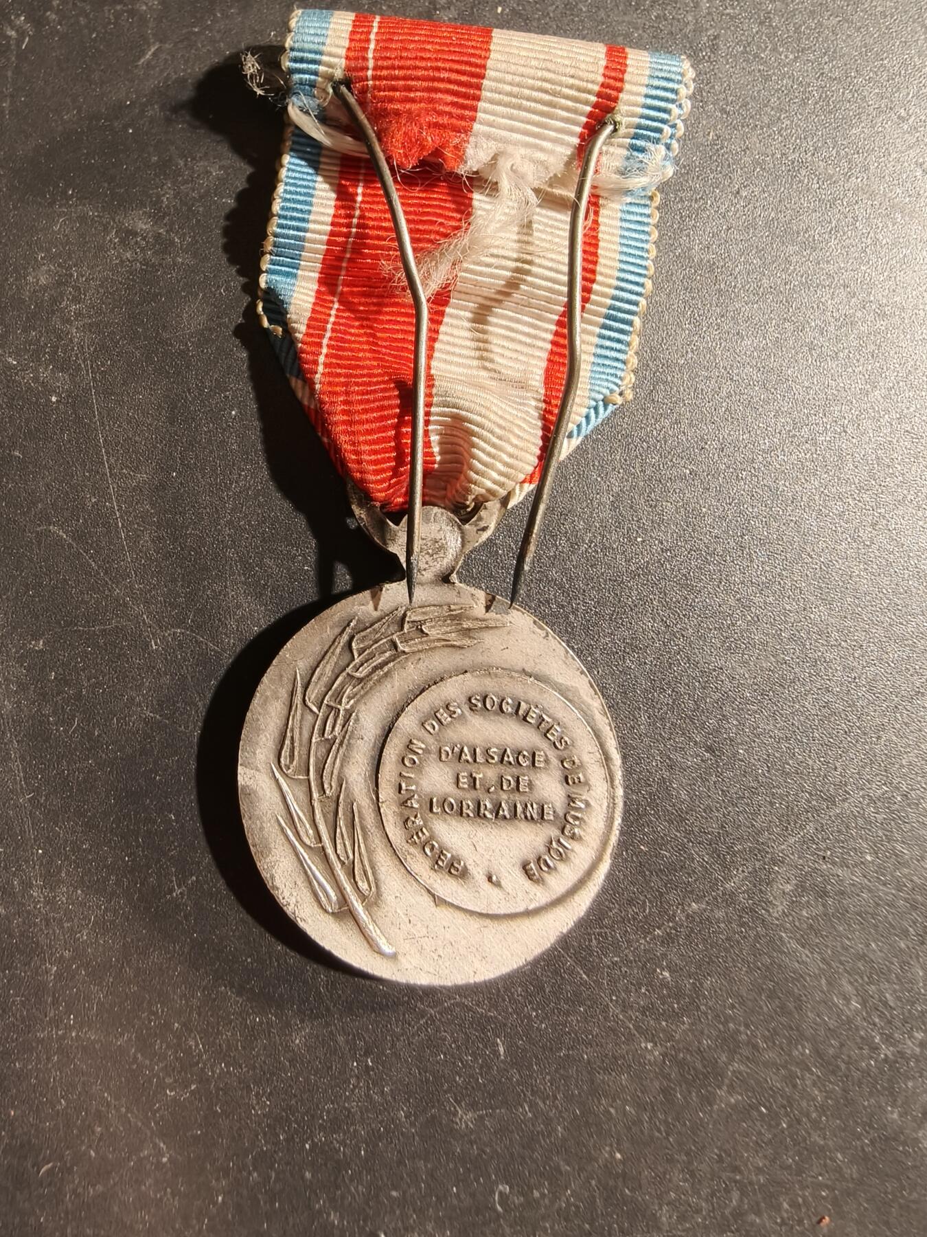 老王徽章第169期 法国阿尔萨斯和洛林音乐协会奖章