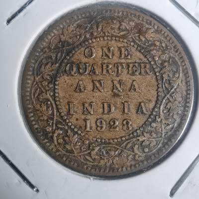 沼泽如烟--第930场 - 英属印度1928年1/4安娜