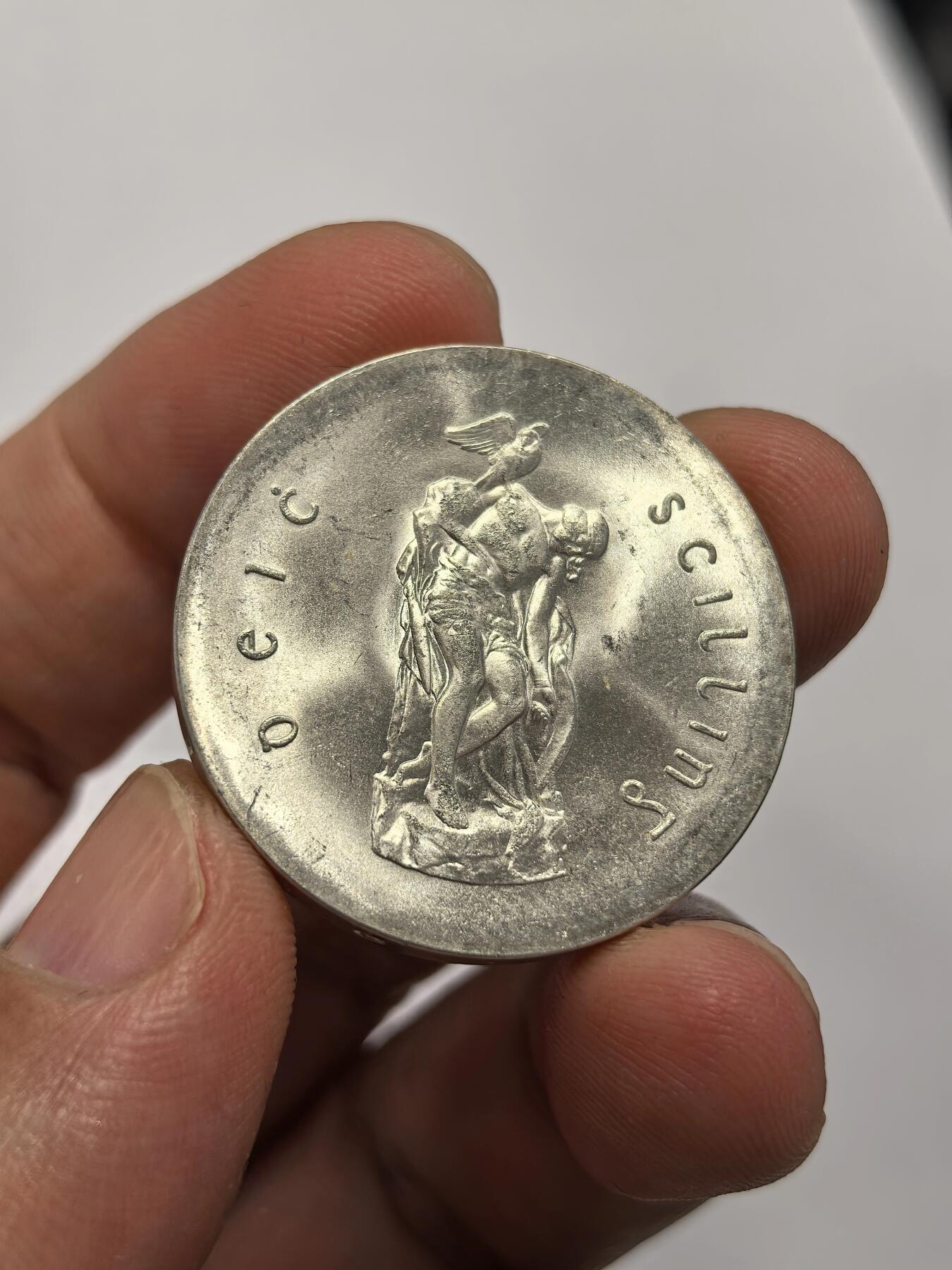 博洋堂世界钱币拍卖第151期（全场包邮） 爱尔兰1966年复活节起义10先令纪念银币BU卷拆