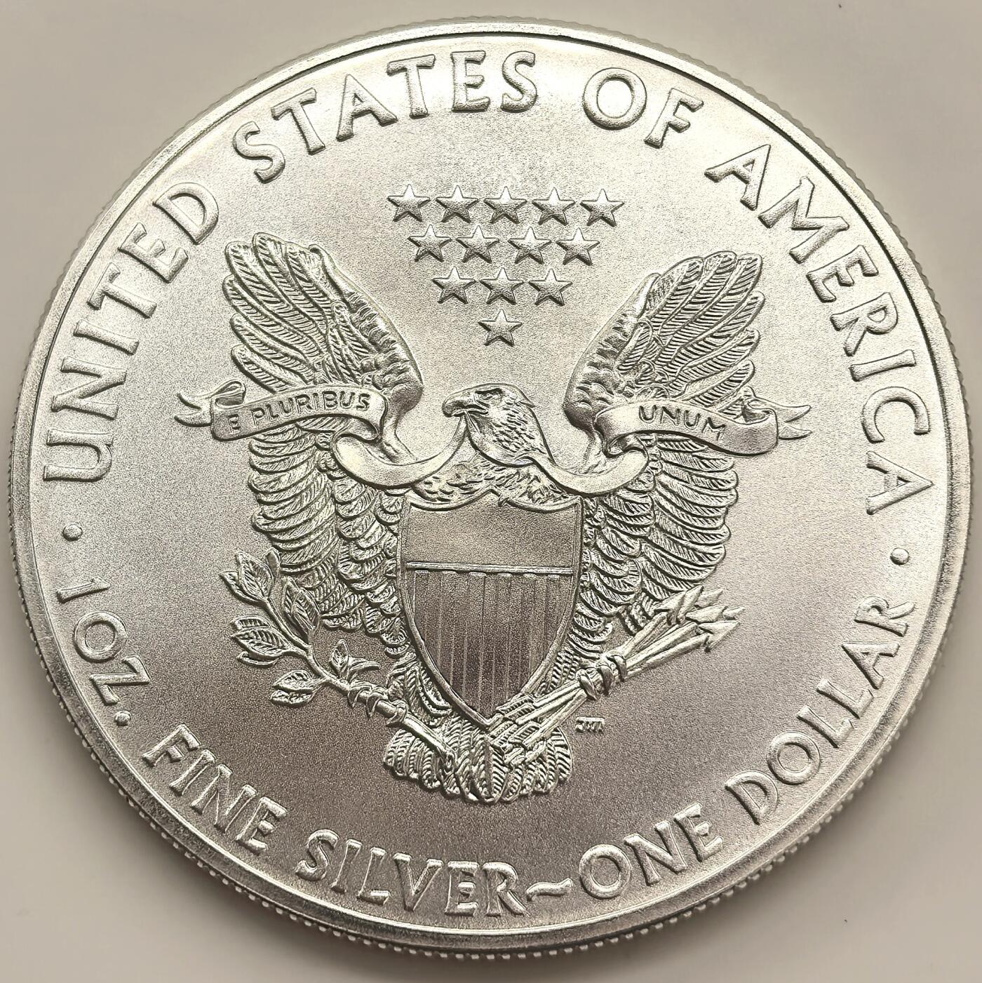 博洋堂世界钱币拍卖第151期（全场包邮） 美国2013年行走女神鹰大银元，双面丝绸转光，品相顶级