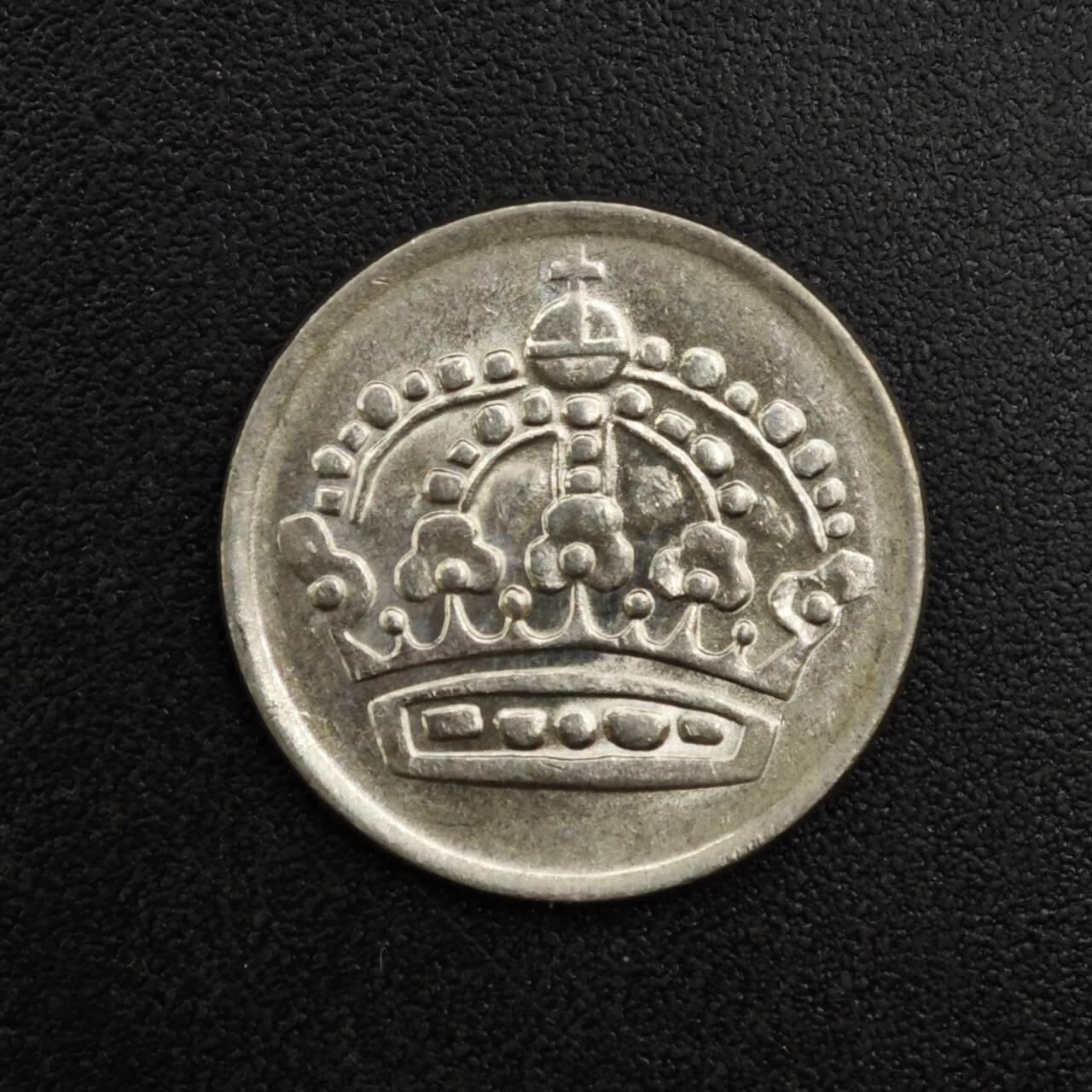 【淘币小摊】实时拍第八百二十五拍   散币场   满百包邮可预留二周 每周一统一发货   瑞典1961年10欧尔银币