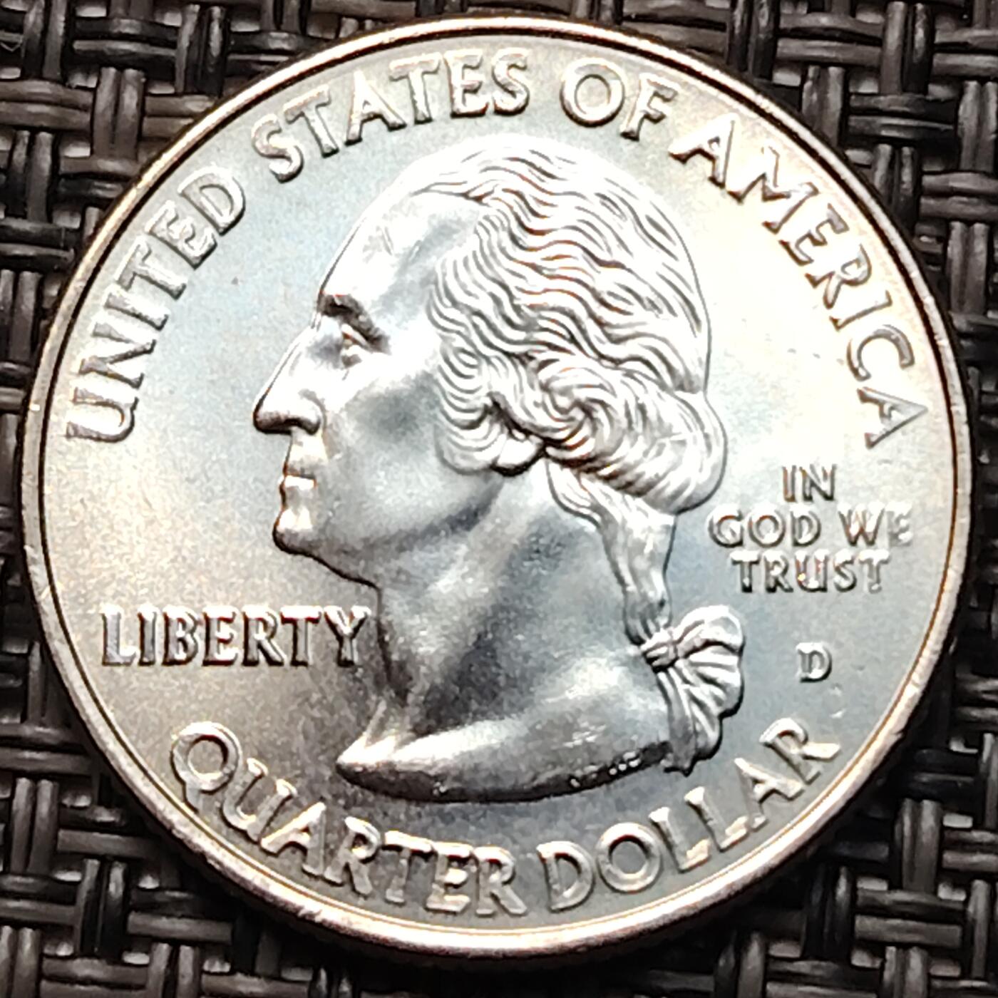 布加迪🐬～世界钱币(上海)🌾第 264 期 /  各国套币和散币 美国🇺🇸 2009年 25分 六个特区～美属萨摩亚岛