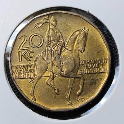 KK钱币收藏小铺 第378期  2月预留时间 周末发货 -  捷克20克朗