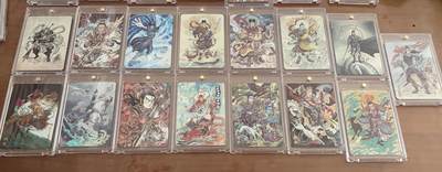 秋萤阁第37期 (12月13日周六晚上20点截拍，欢迎竞拍)  - 【粗闪一套】万享杨戬 粗闪一套15张 带卡砖