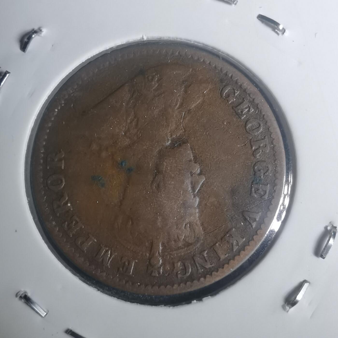 沼泽如烟--第930场 英属印度1917年1/4安娜