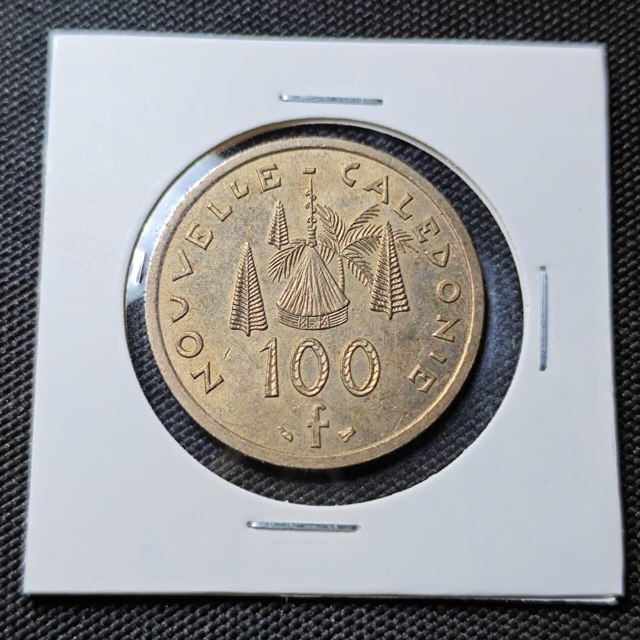KK钱币收藏小铺 第378期  2月预留时间 周末发货  2000法属新喀里多尼亚100法郎