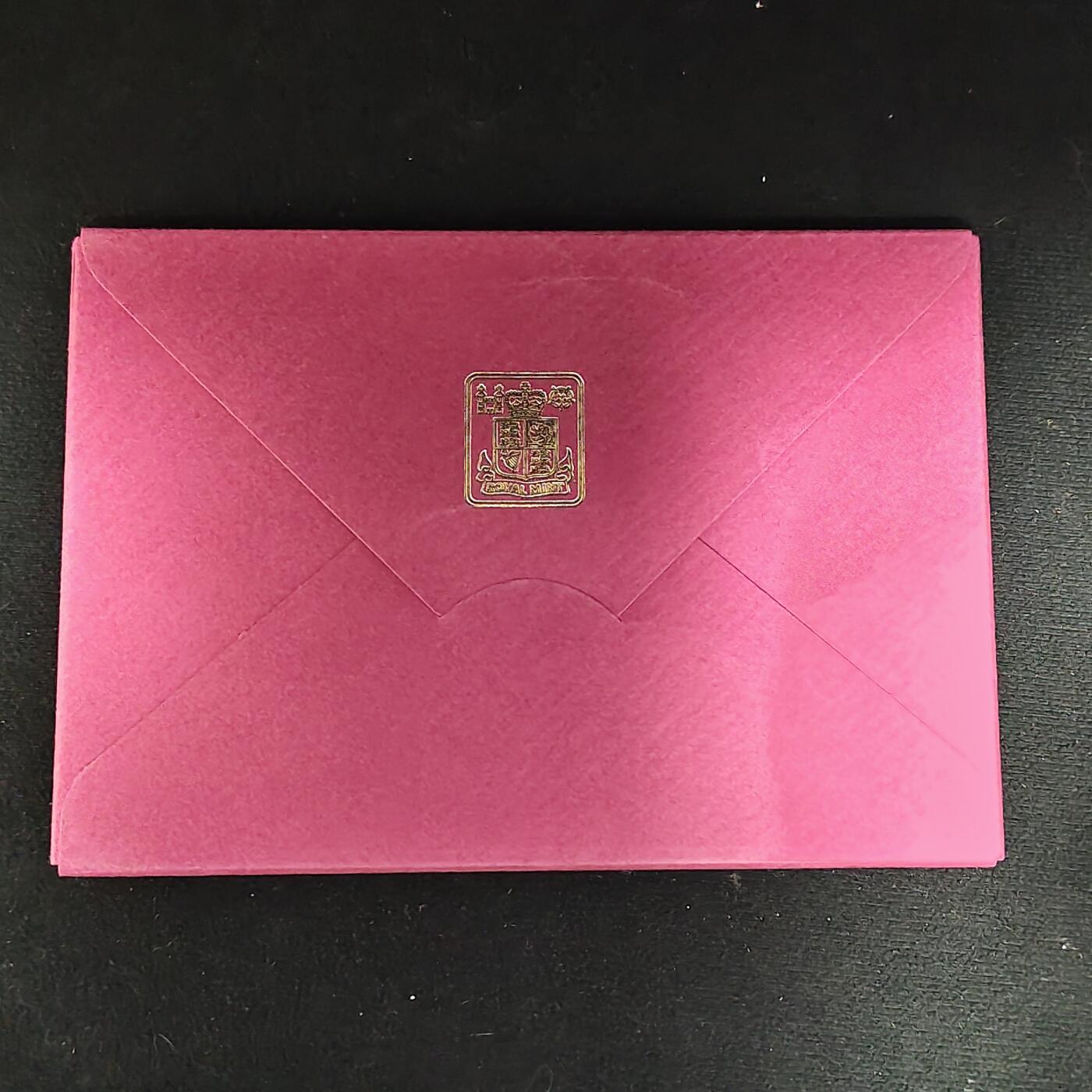 【全场包邮】纯粹捡漏拍485场（免费代拍第22场） 斯威士兰1974年官方发行皇家厂经典信封装精制套币-PS2