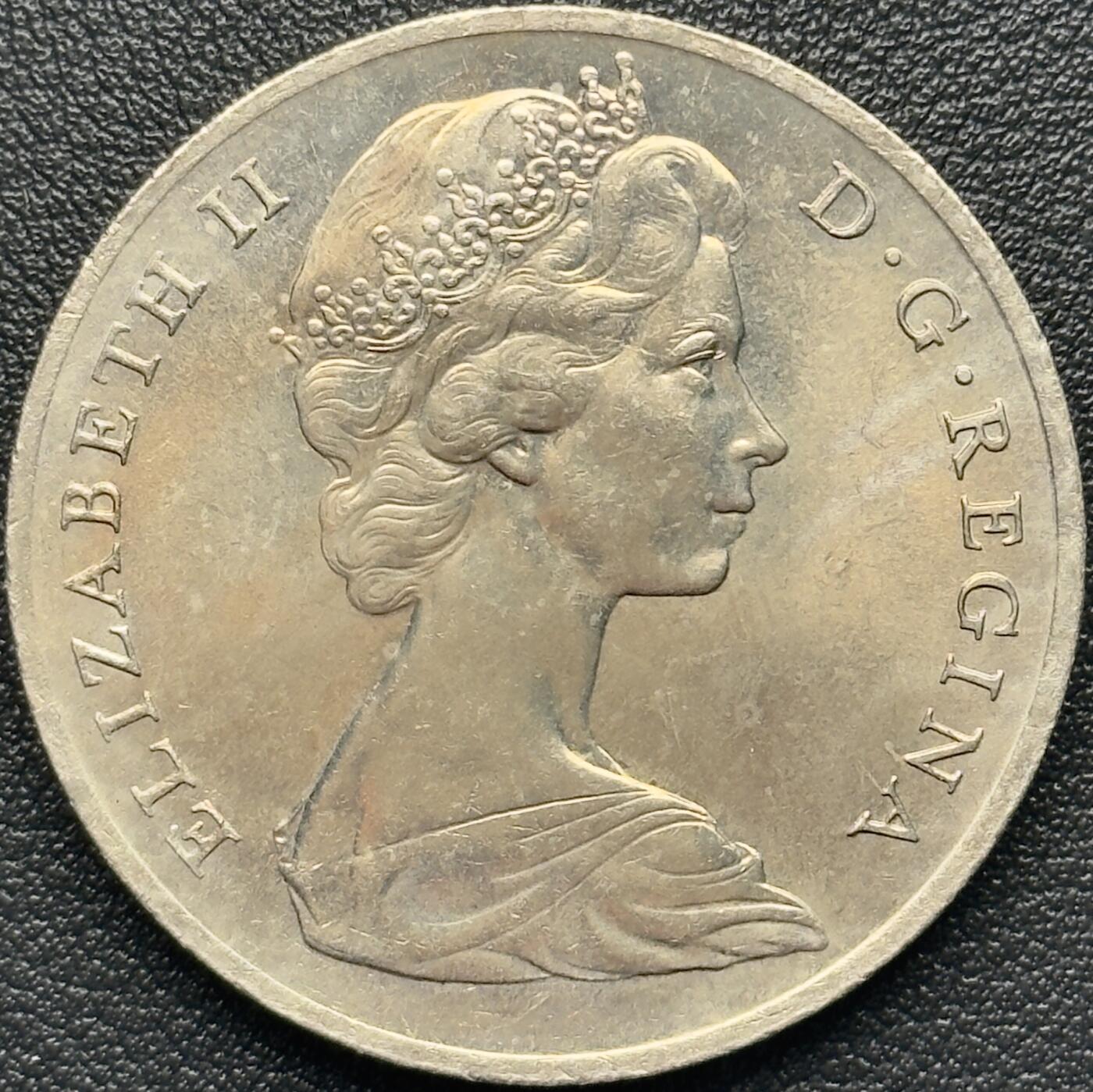 ＜小葵钱铺＞第67期·克朗币·银币场·满200包邮，不寄存·12月15日发货 直布罗陀1969年城堡和钥匙1克朗纪念币